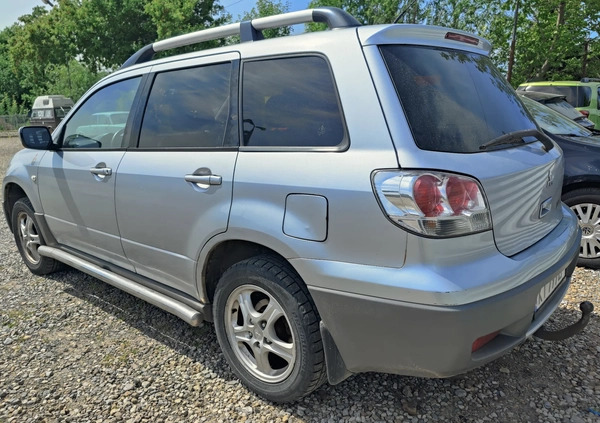 Mitsubishi Outlander cena 5900 przebieg: 246490, rok produkcji 2003 z Tarnów małe 79
